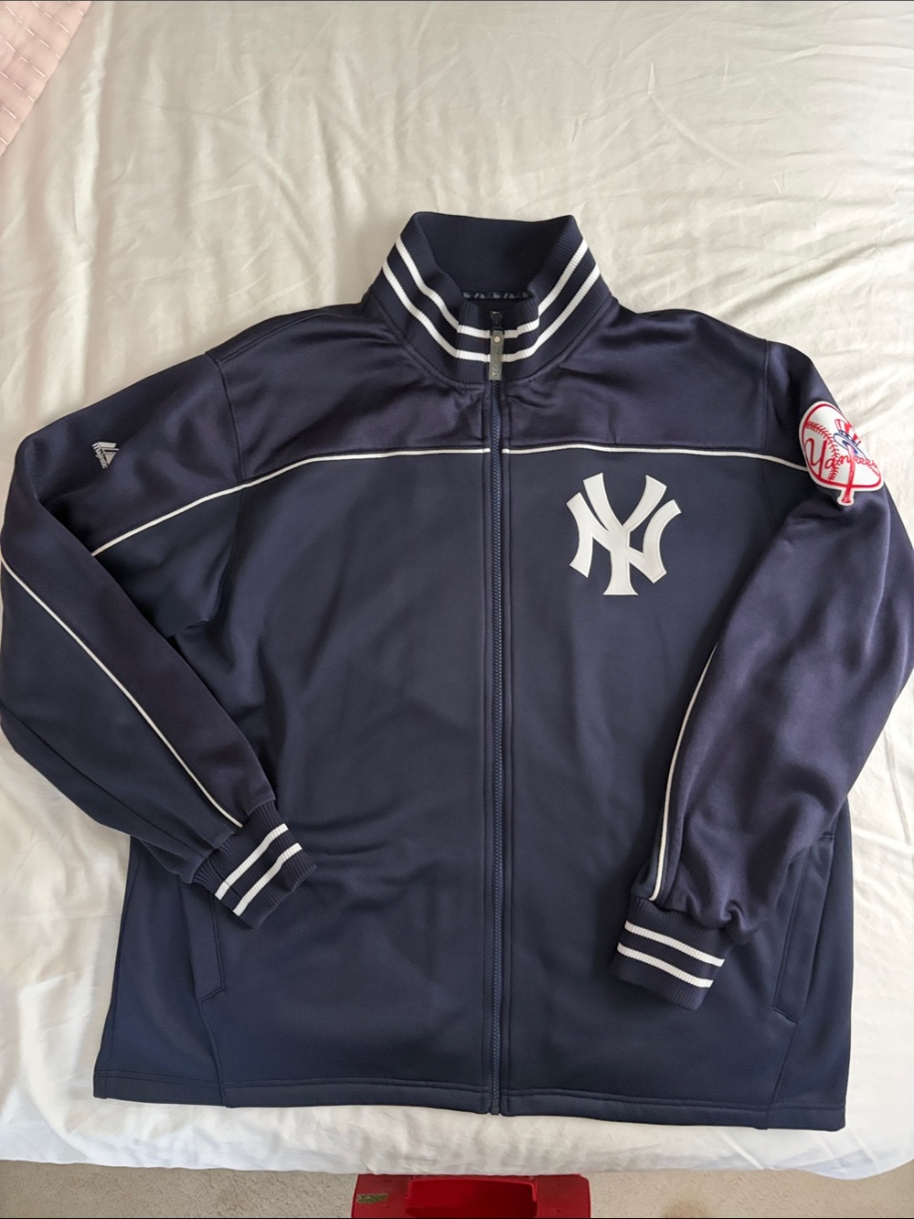 MLB New York Yankees Navy Varsity Bomber Jacket